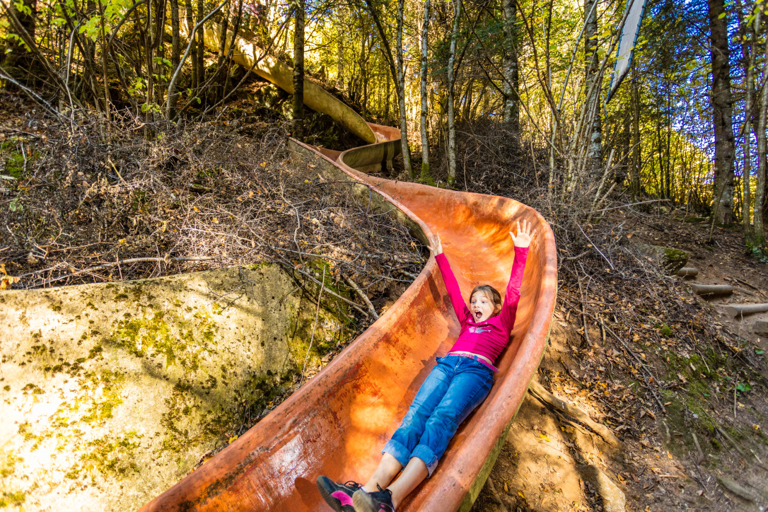 Le Vallon du Villaret en Lozère un parc d'attraction sans attractions